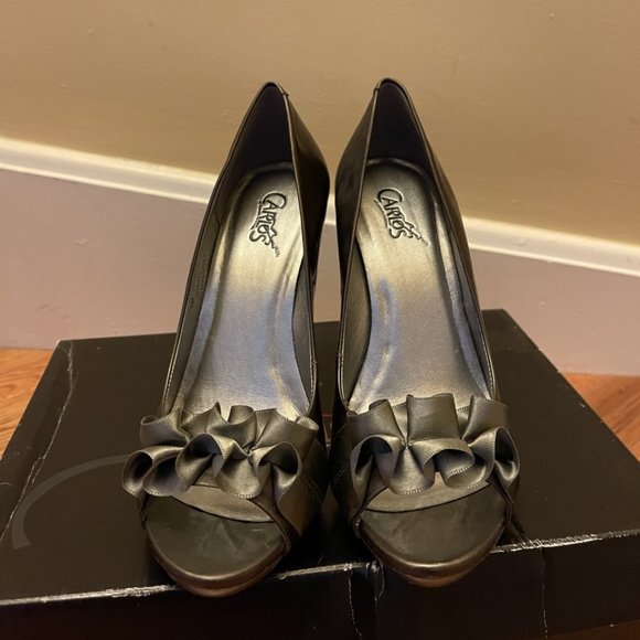 Carlos by Carlos Santana Prestige Open Toe Pump - Picture 3 of 6